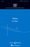Voices SATB choral sheet music cover